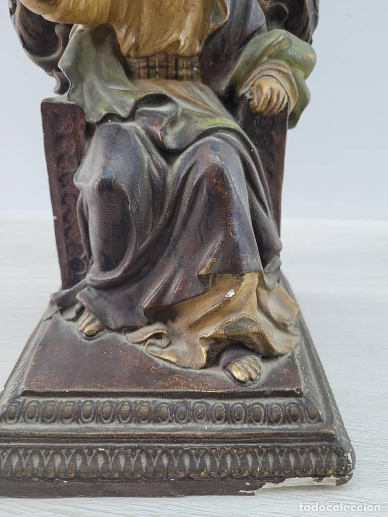 Vintage: TRONO SAGRADO CORAZ&Oacute;N JES&Uacute;S - Foto 7
