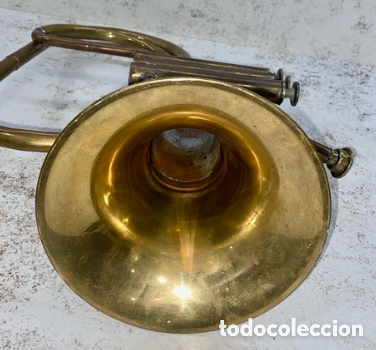 Vintage: Trompeta Decorativa Lat&oacute;n. - Foto 7