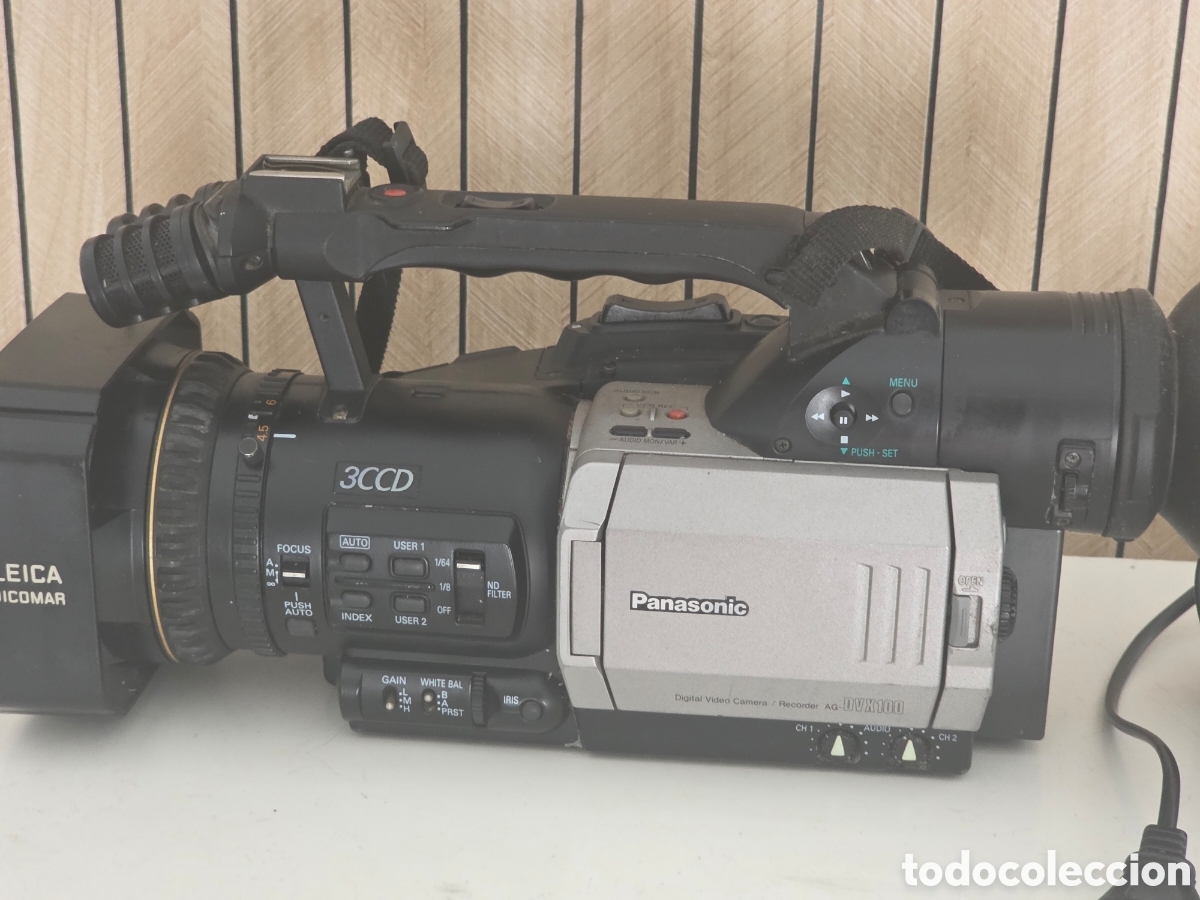 Vintage: Panasonic AG-DVX100 3CCD MiniDV Leica &ndash; funcionando