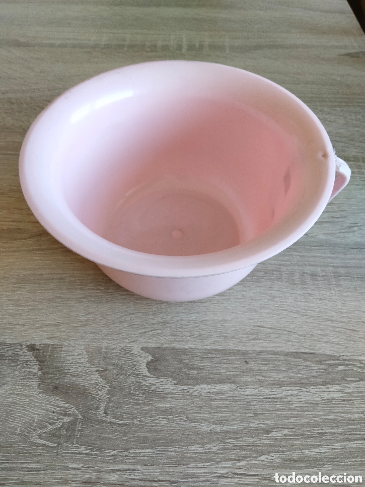 Vintage: ORINAL INFANTIL ROSA DE PL&Aacute;STICOS TRILLA NUEVO