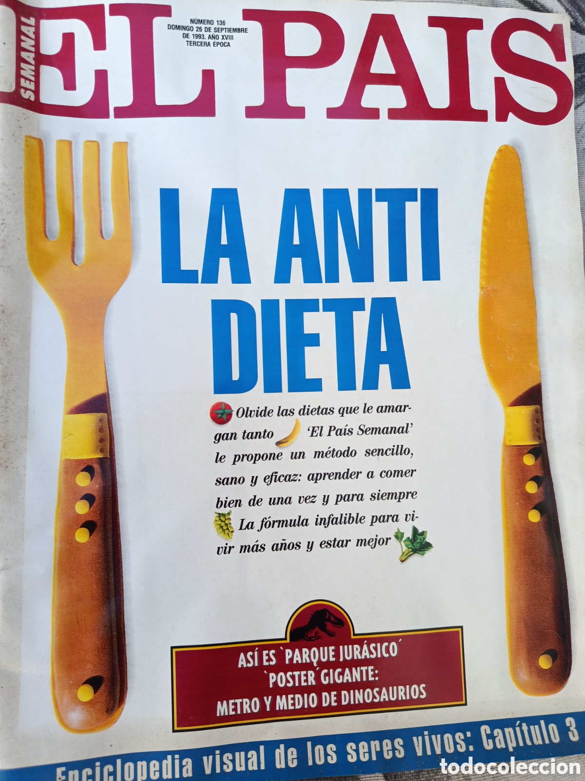 Vintage: Revista el pais semanal n 136