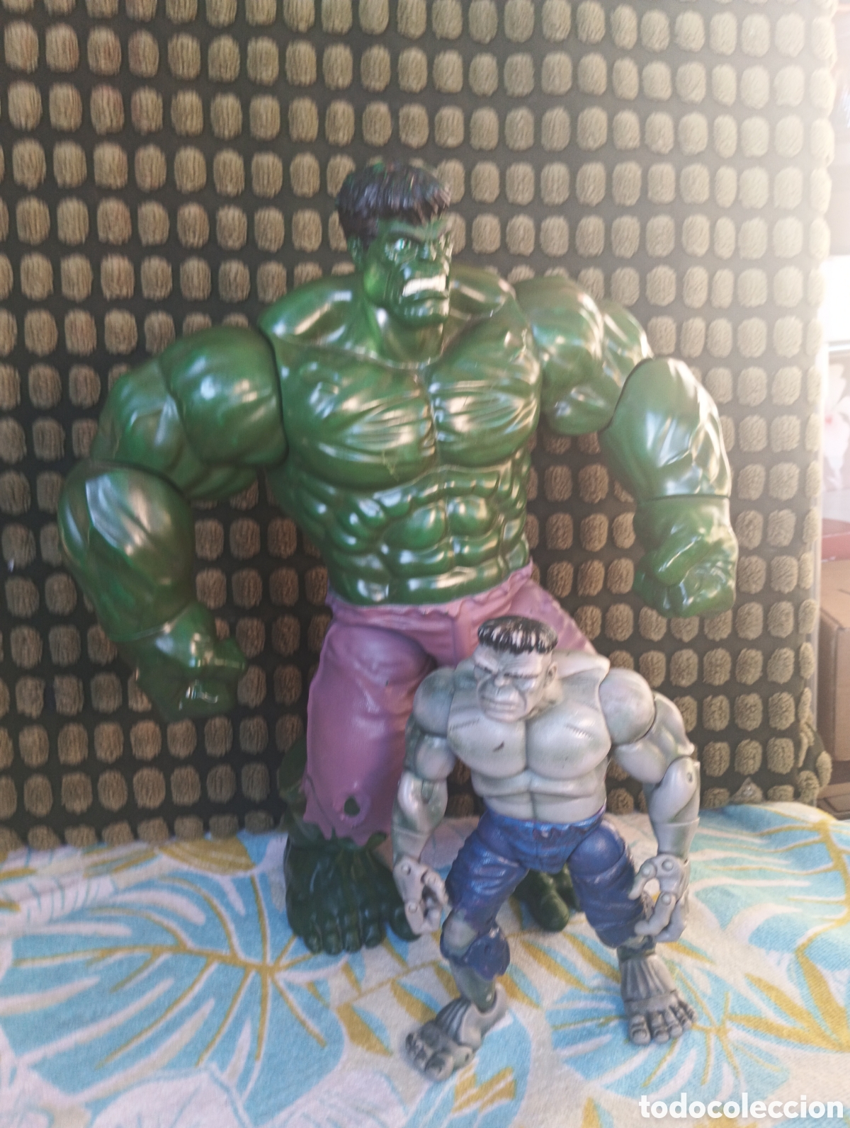 Vintage: Incre&iacute;ble Hulk Plomo y Verde - Foto 2