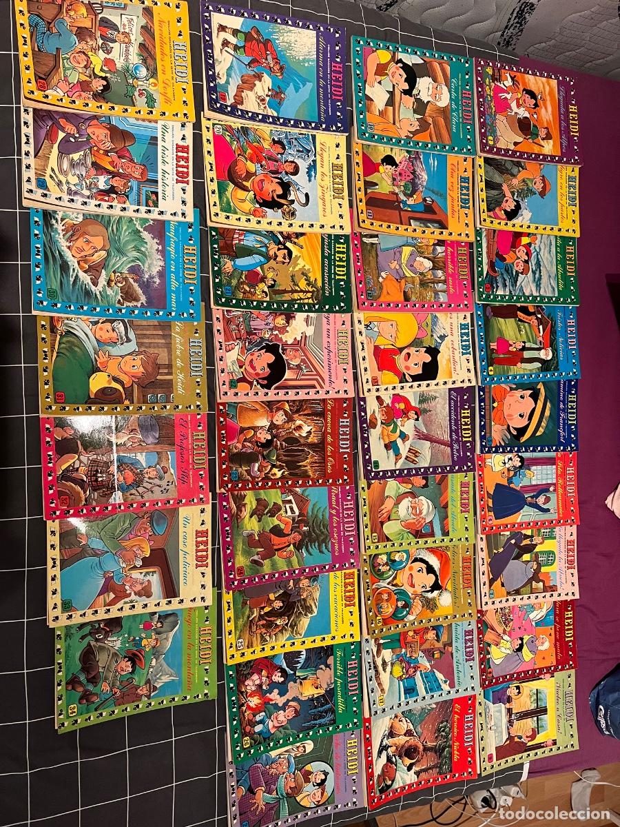 Vintage: Lote 34 c&oacute;mics HEIDI a&ntilde;os 70 &ndash; Colecci&oacute;n antigua &ndash; C&oacute;mics infantiles vintage