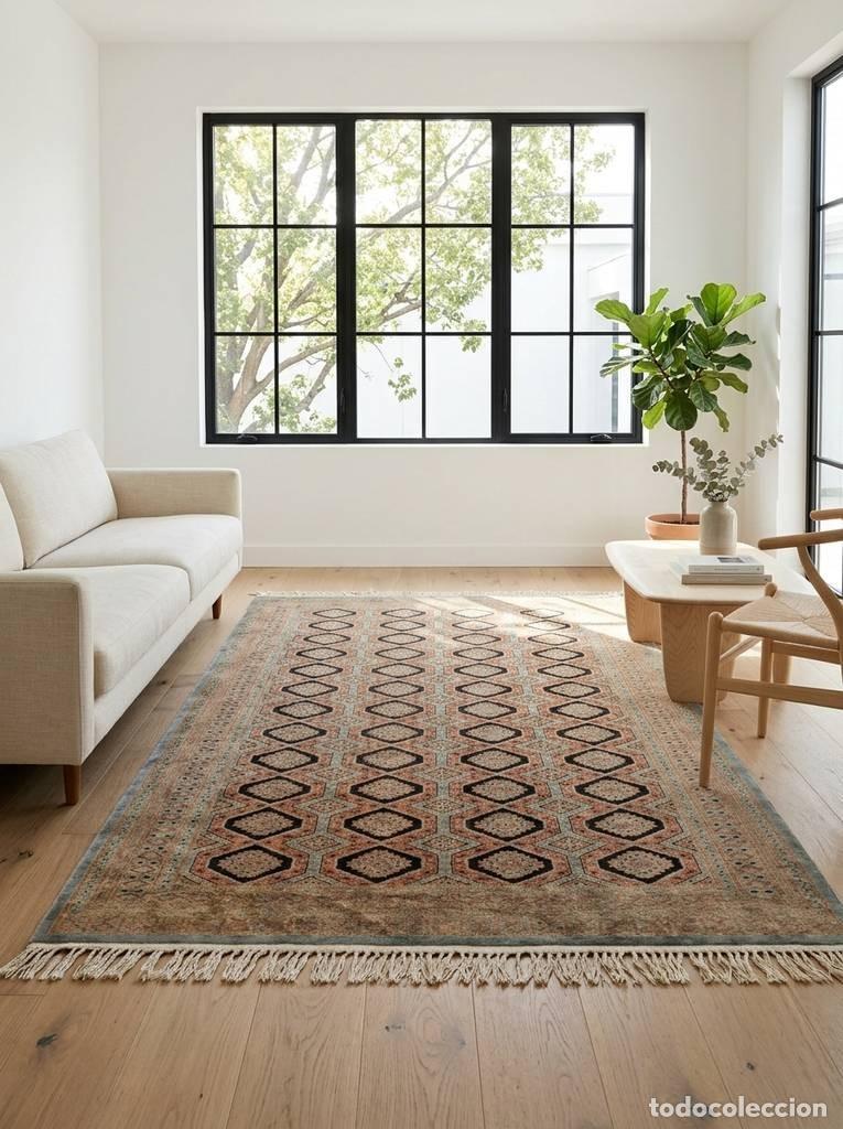 Vintage: ALFOMBRA ORIENTAL DE RAY&Oacute;N