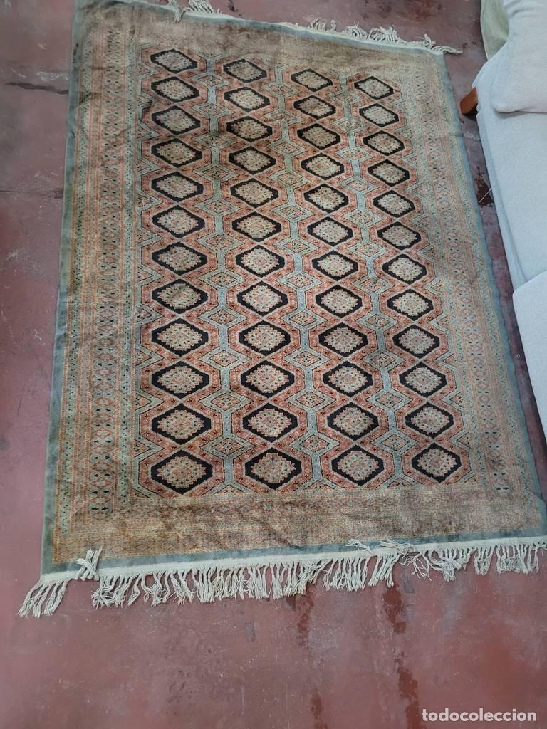Vintage: ALFOMBRA ORIENTAL DE RAY&Oacute;N - Foto 2