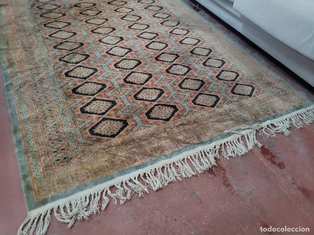 Vintage: ALFOMBRA ORIENTAL DE RAY&Oacute;N - Foto 4