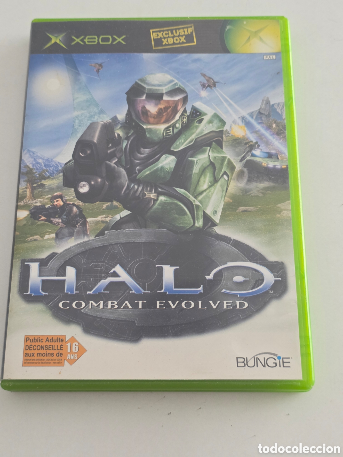 Vintage: Halo Combat Evolved original para Xbox cl&aacute;sica. Edici&oacute;n PAL completa con caja, disco y manual origi