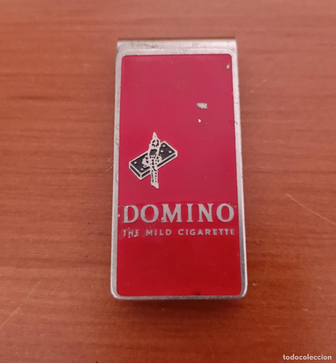 Vintage: Sujetabilletes Clips Billetes Vintage Domino Cigarettes Larus Brother USA