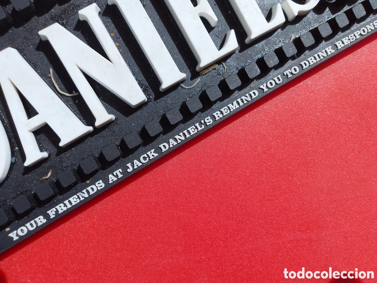Vintage: Jack Daniels Bar Mat - Tapete - - Foto 6