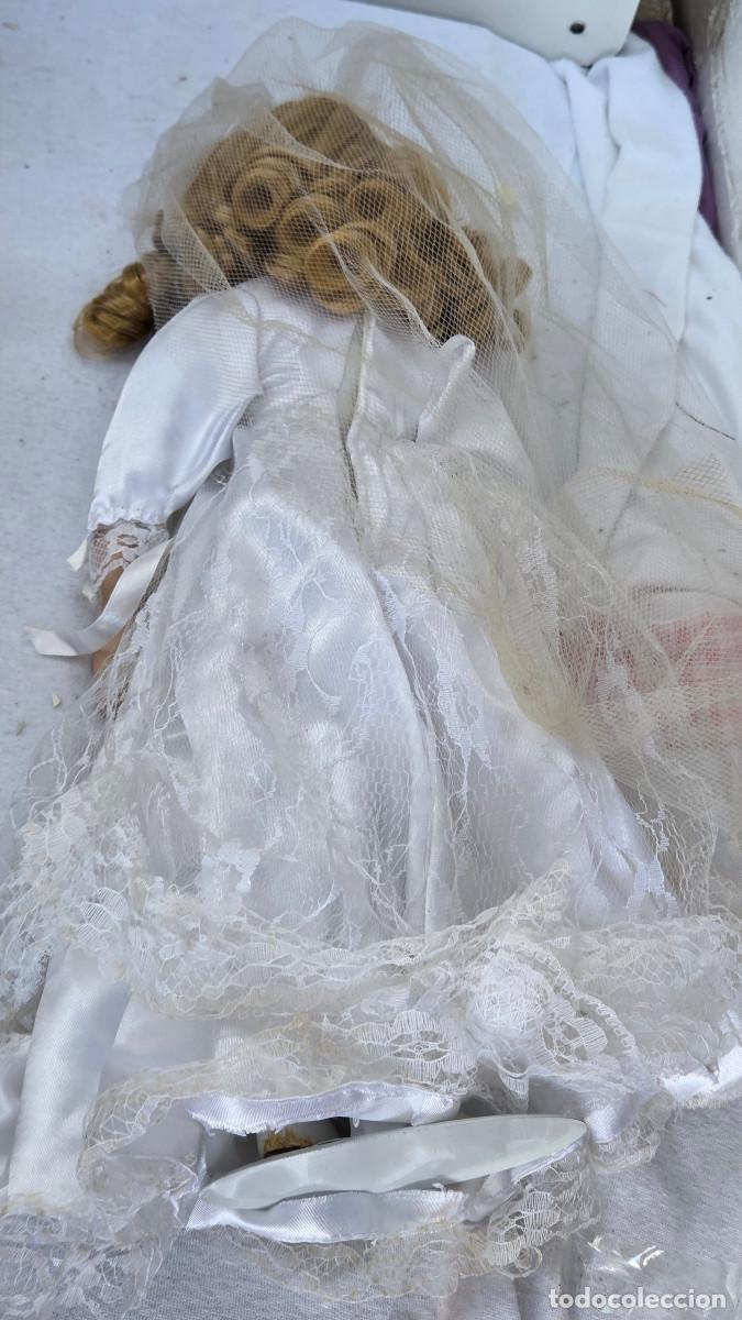 Vintage: mu&ntilde;eca de coleccion de porcelana - Foto 6