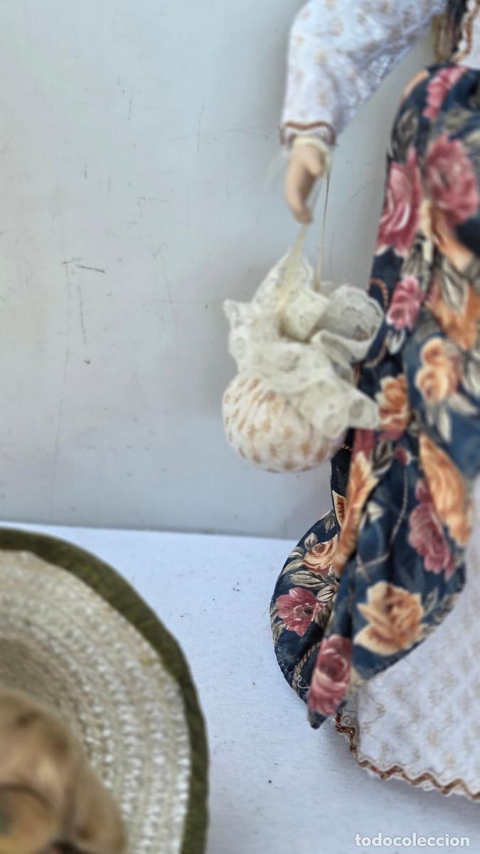 Vintage: mu&ntilde;eca de coleccion de porcelana - Foto 2