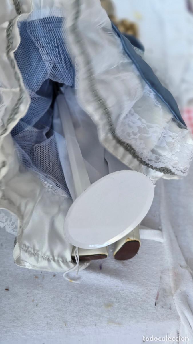Vintage: mu&ntilde;eca de coleccion de porcelana - Foto 8