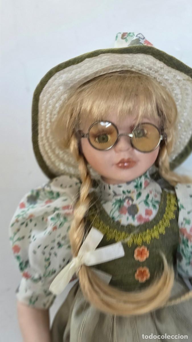 Vintage: mu&ntilde;eca de coleccion de porcelana - Foto 2