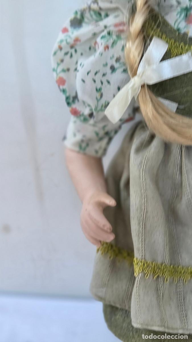 Vintage: mu&ntilde;eca de coleccion de porcelana - Foto 4