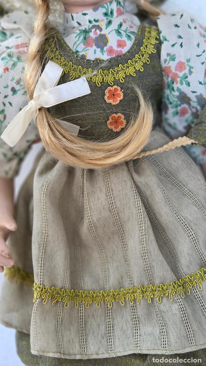 Vintage: mu&ntilde;eca de coleccion de porcelana - Foto 5