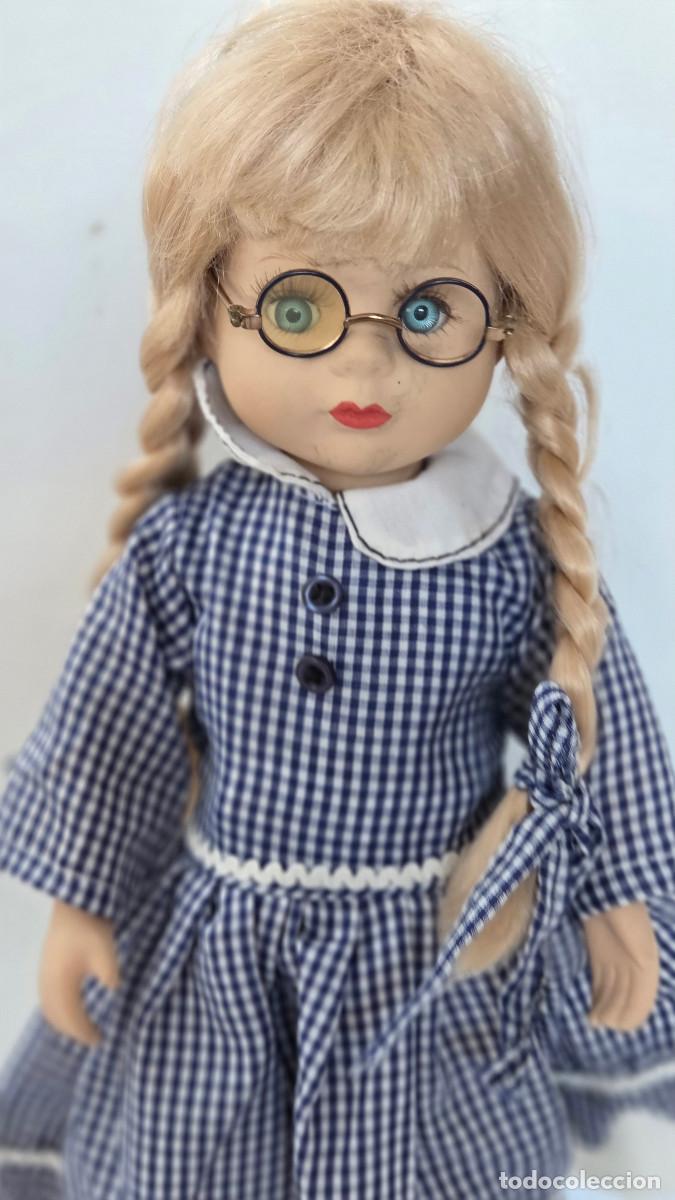 Vintage: mu&ntilde;eca de coleccion de porcelana - Foto 2