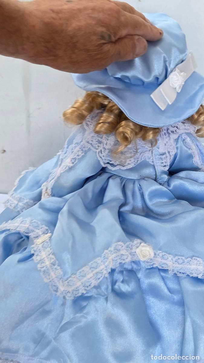 Vintage: mu&ntilde;eca de coleccion de porcelana - Foto 7