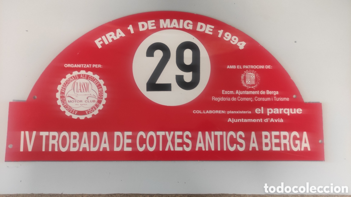 Vintage: Fira 1994 IV trobada de cotxes antics a berga