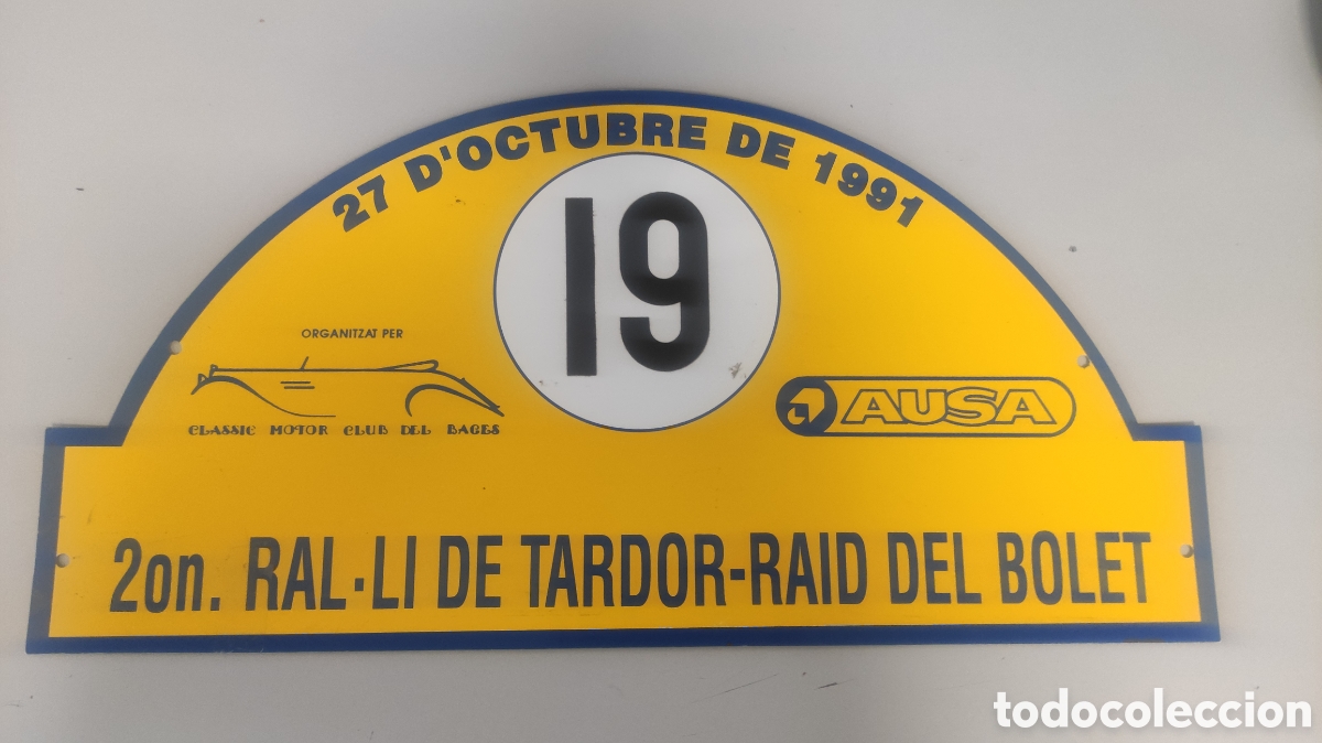 Vintage: 2 ral-li de tardor , raid del bolet . 1991