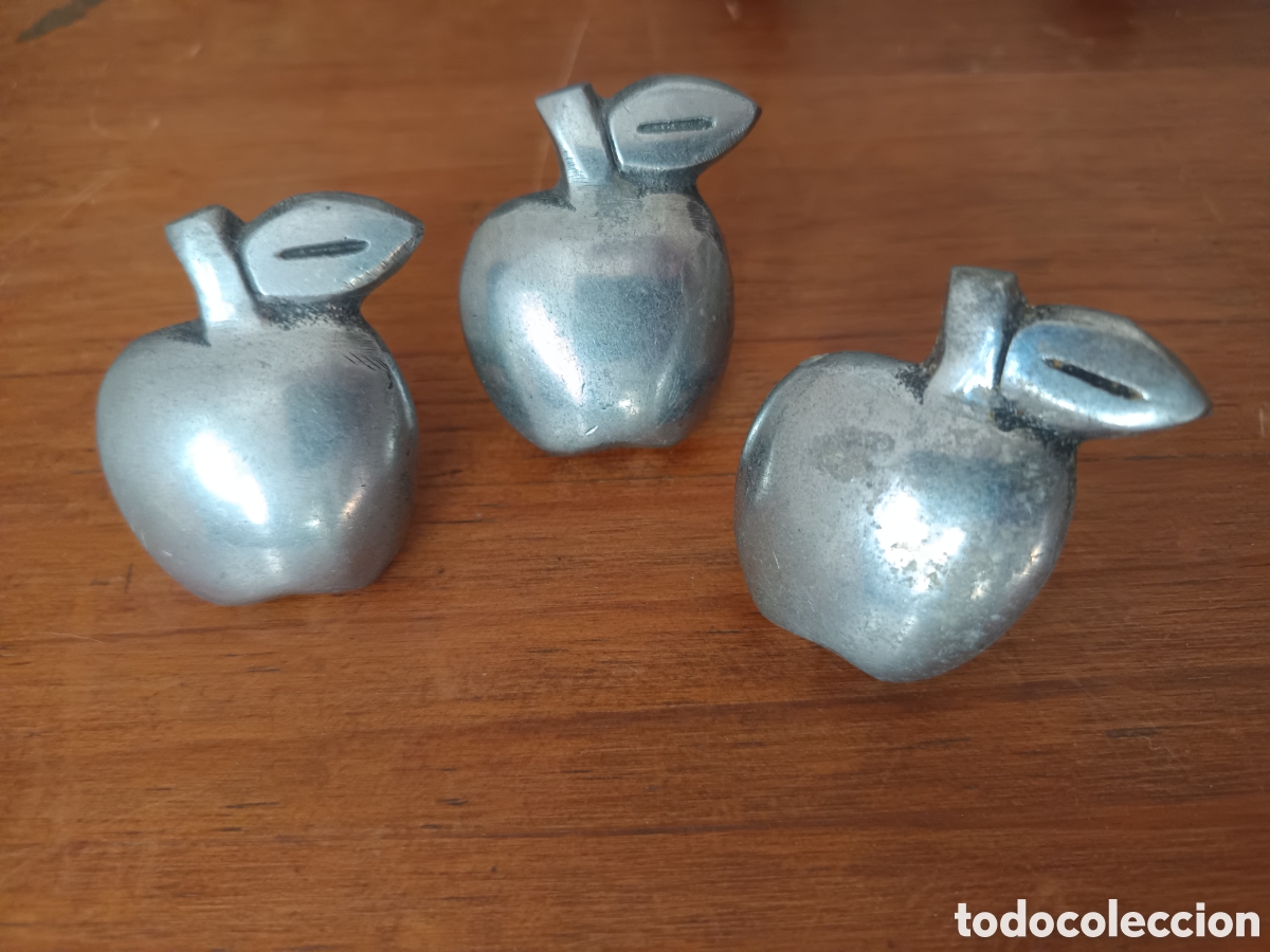 Vintage: Tres tiradores manzana