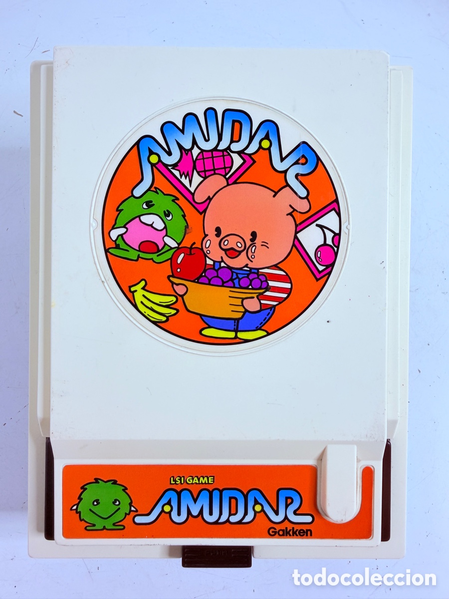 Vintage: Vintage RARE Gakken AMIDAR electronic LCD Game Watch color Japan 1981