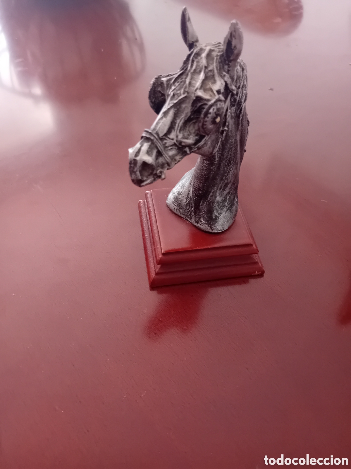 Vintage: ♞ Figura decorativa de caballo vintage ♞