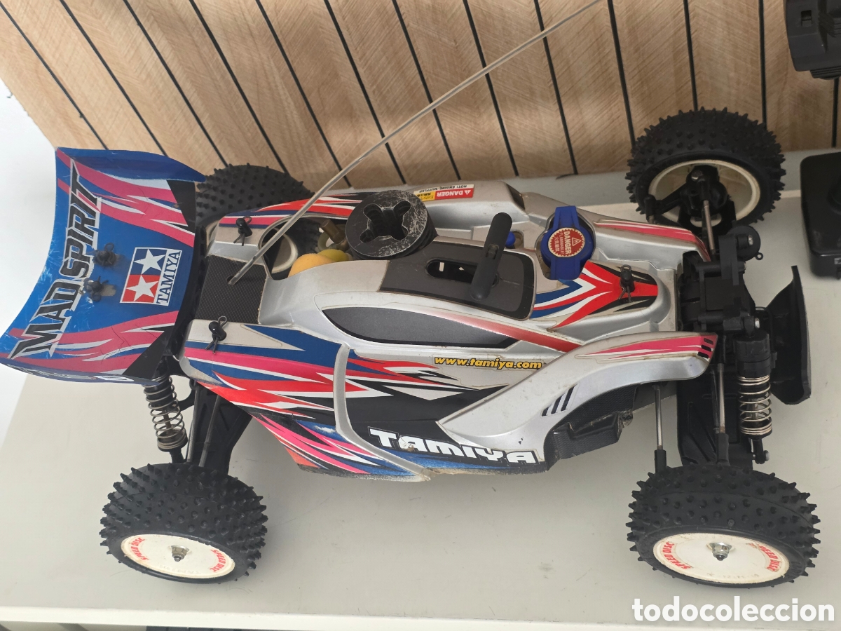 Vintage: Tamiya Mad Spirit 1/10 4WD Nitro RC + Mando Original