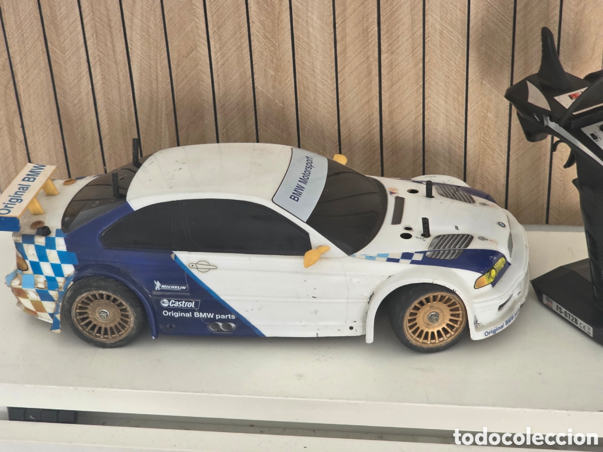 Vintage: Tamiya TGS 1/10 nitro 4x4 BMW + FlySky