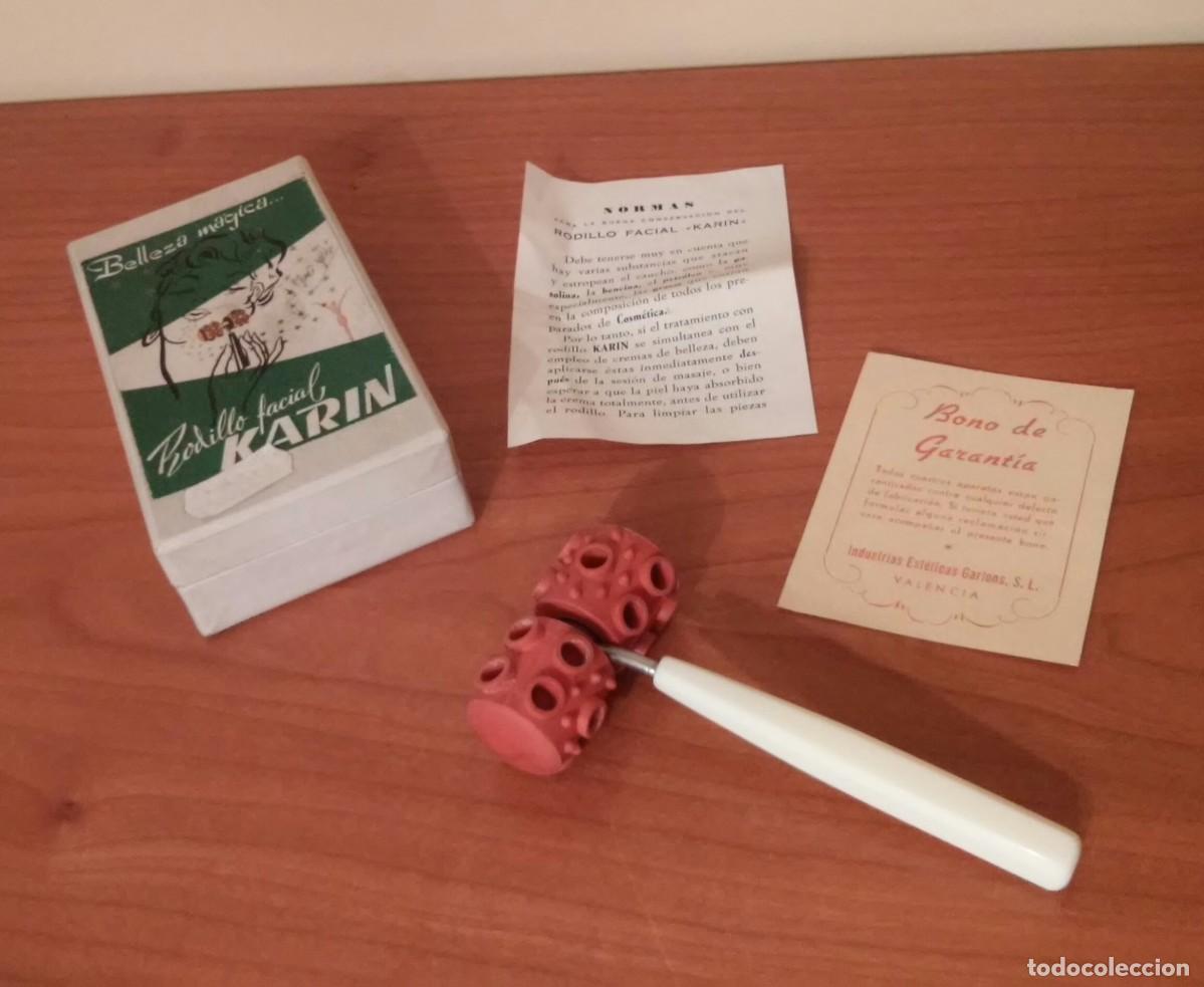 Vintage: RODILLO FACIAL KARIN CON CAJA ORIGINAL