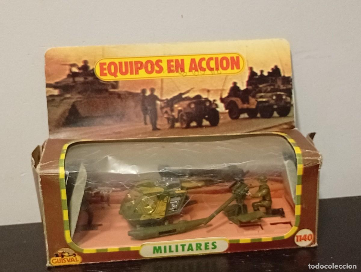 Vintage: Pack Guisval &rdquo;equipos en acci&oacute;n&rdquo; (militares) ref. 1140