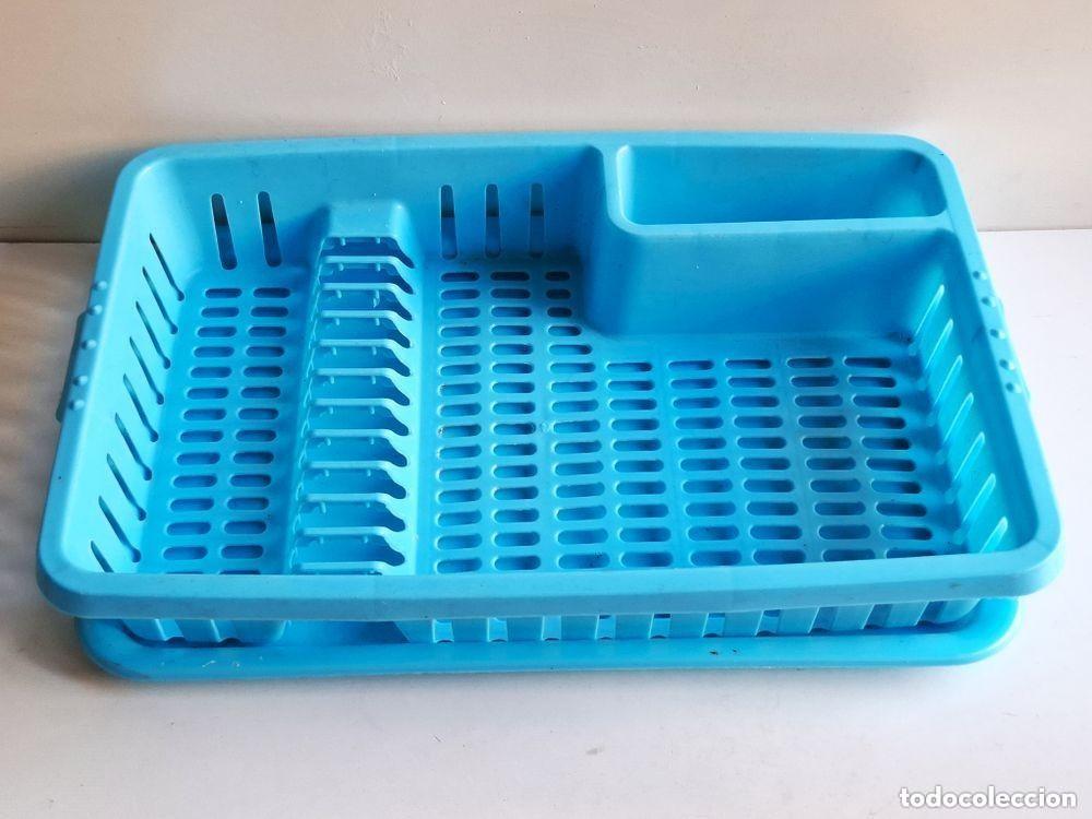 Vintage: SECADOR DE PLATOS DE COCINA - Foto 1