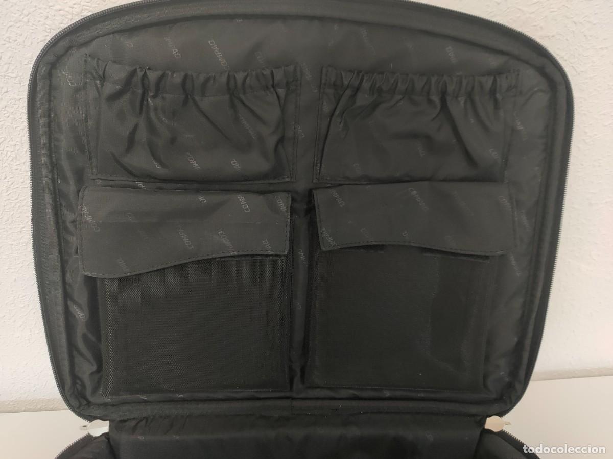 Vintage: Malet&iacute;n Compaq Negro Nuevo - Foto 8