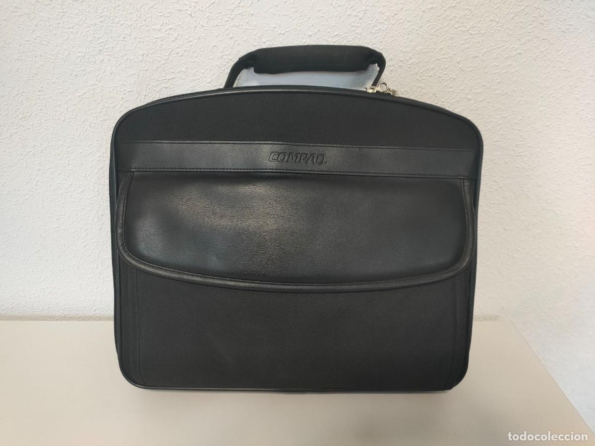 Vintage: Malet&iacute;n Compaq Negro Nuevo