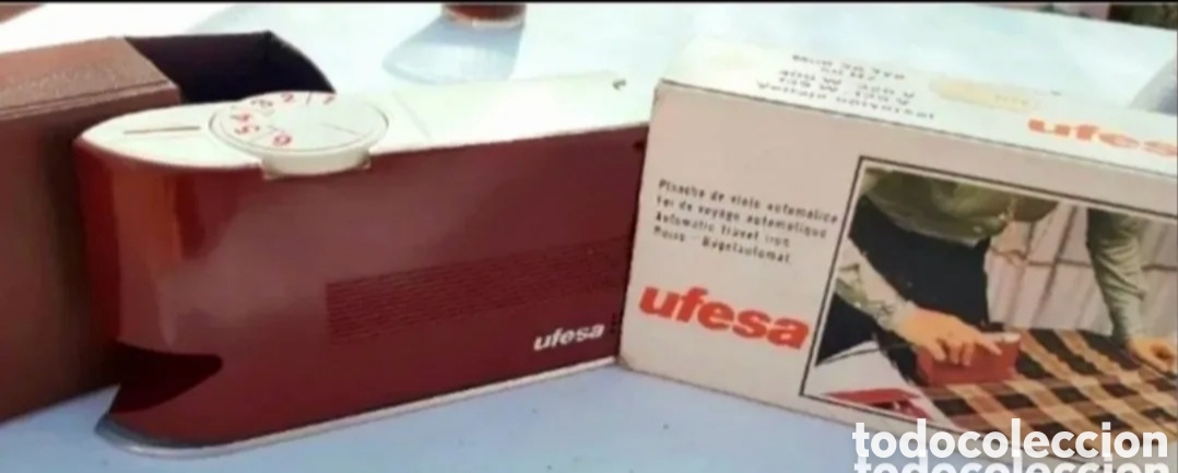 Vintage: plancha de viaje ufesa vintage