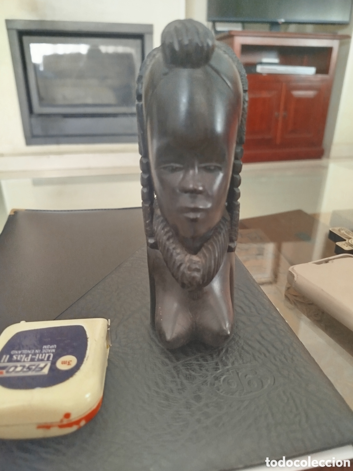 Vintage: Busto africano mujer.