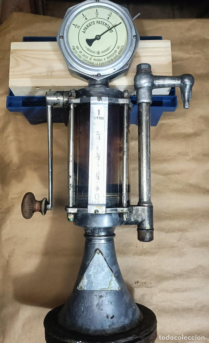 Vintage: Medidor de aceite calibrado