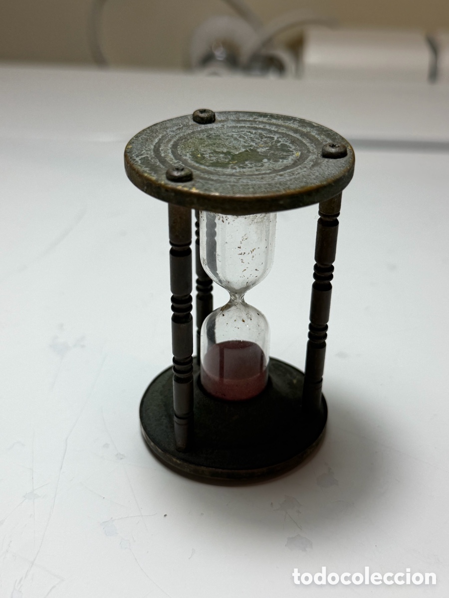 Vintage: Mini reloj de arena vintage - Foto 2