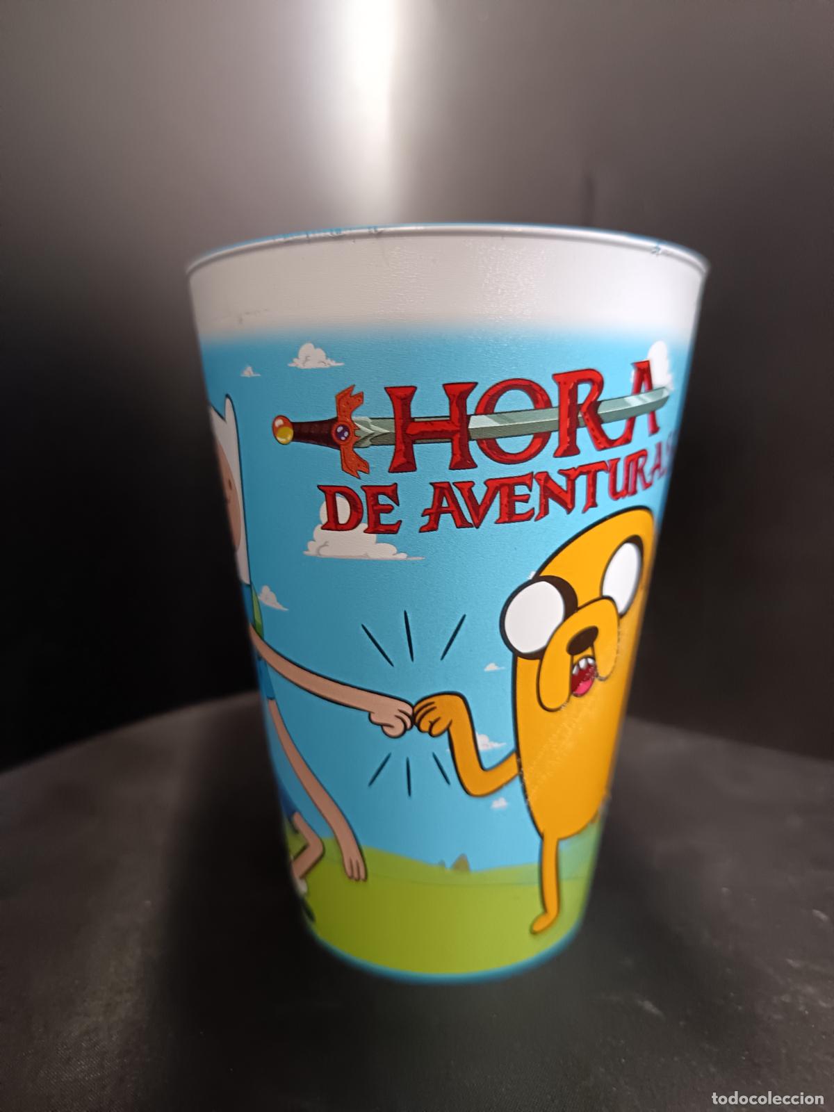 Vintage: Vaso Promocional de HORA DE AVENTURAS, Sin uso