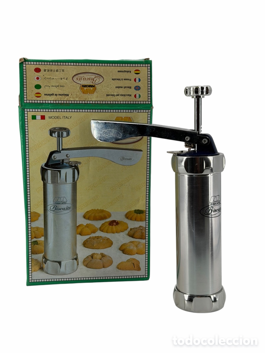 Vintage: M&aacute;quina de Moldes de Galletas dise&ntilde;o Italiano