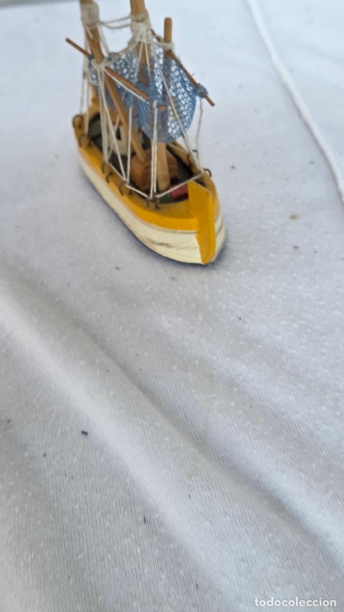 Vintage: maqueta de barco de madera - Foto 3