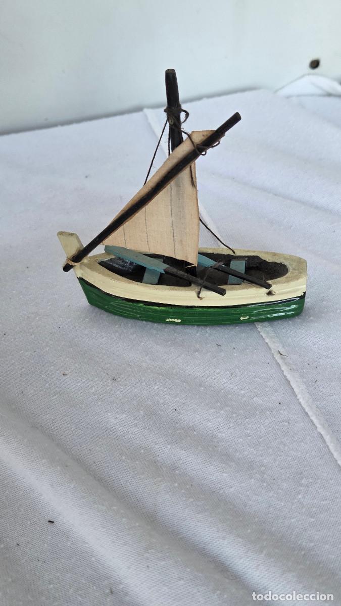 Vintage: maqueta de barco de madera - Foto 2