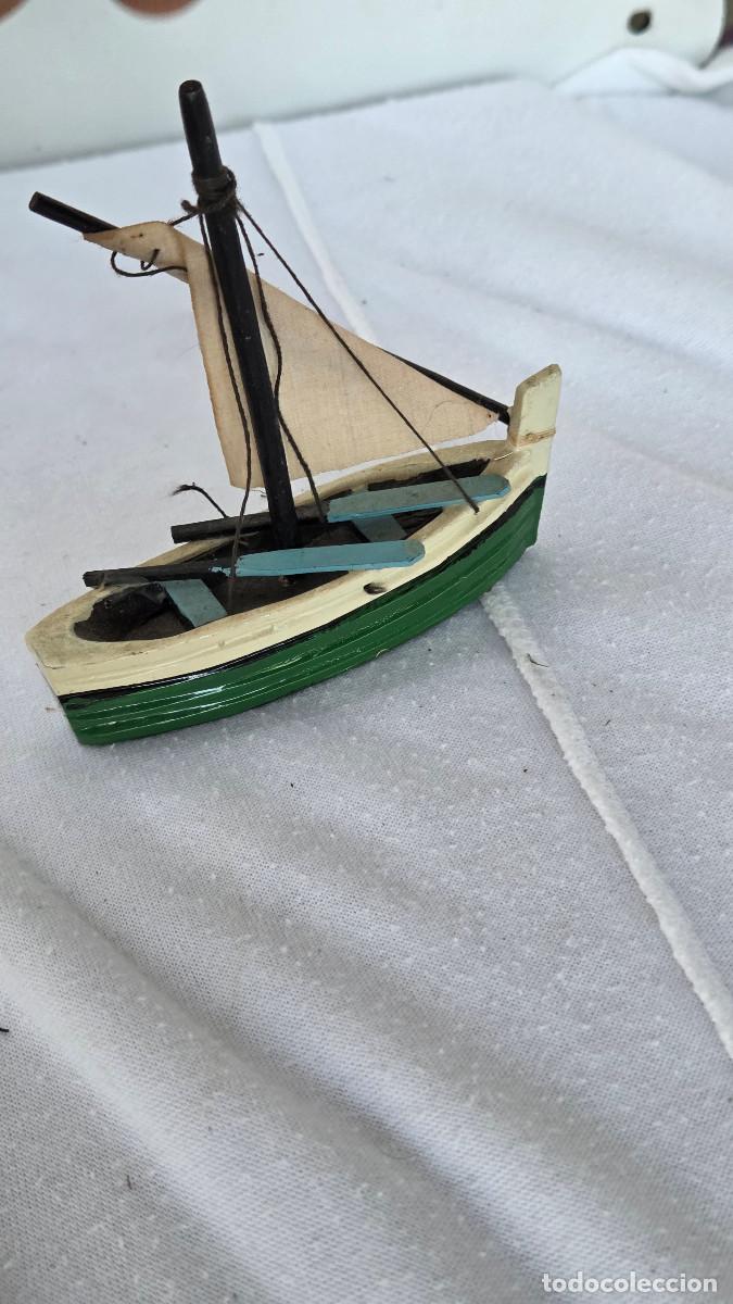 Vintage: maqueta de barco de madera - Foto 3