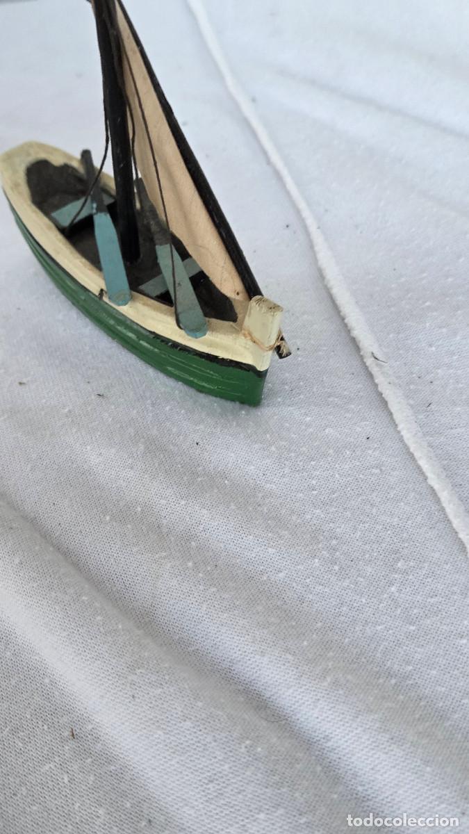 Vintage: maqueta de barco de madera - Foto 4
