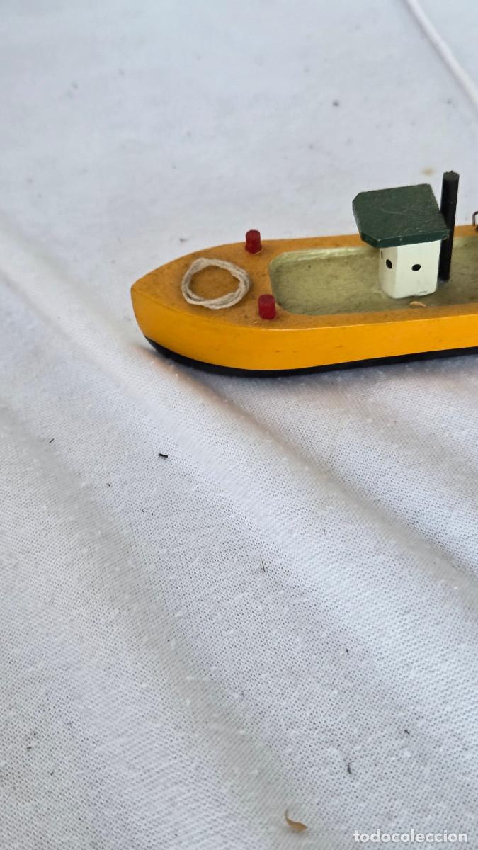 Vintage: maqueta de barco de madera - Foto 2