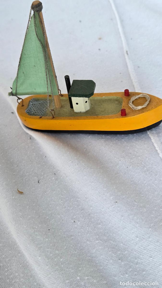 Vintage: maqueta de barco de madera - Foto 4