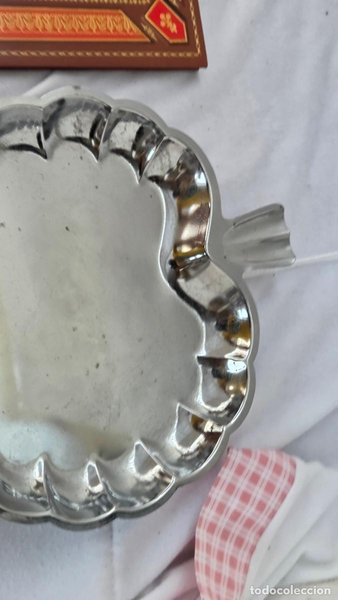 Vintage: bandeja hoja de acero - Foto 3
