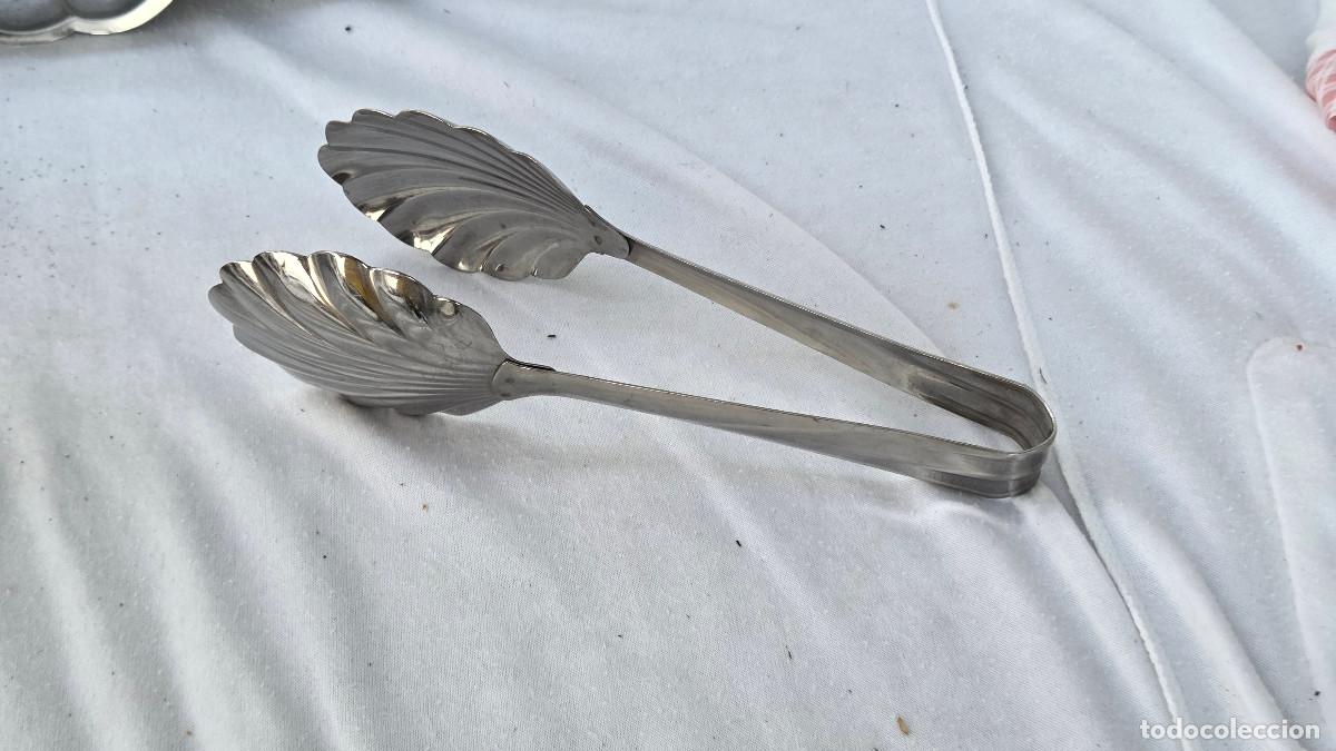 Vintage: pinzas de acero para cocina