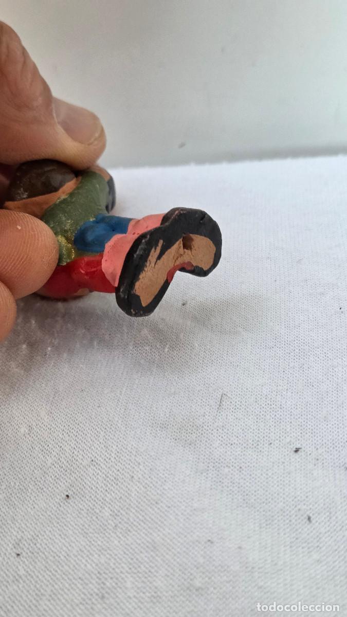 Vintage: peque&ntilde;a figura de barro - Foto 4