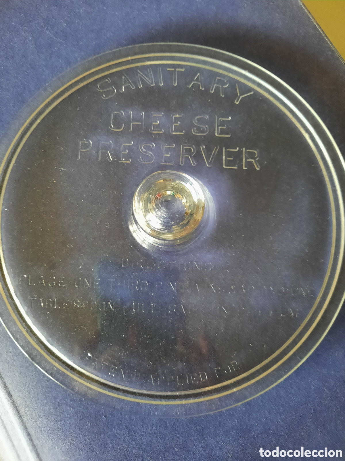 Vintage: Conservador de queso sanitario - Foto 4
