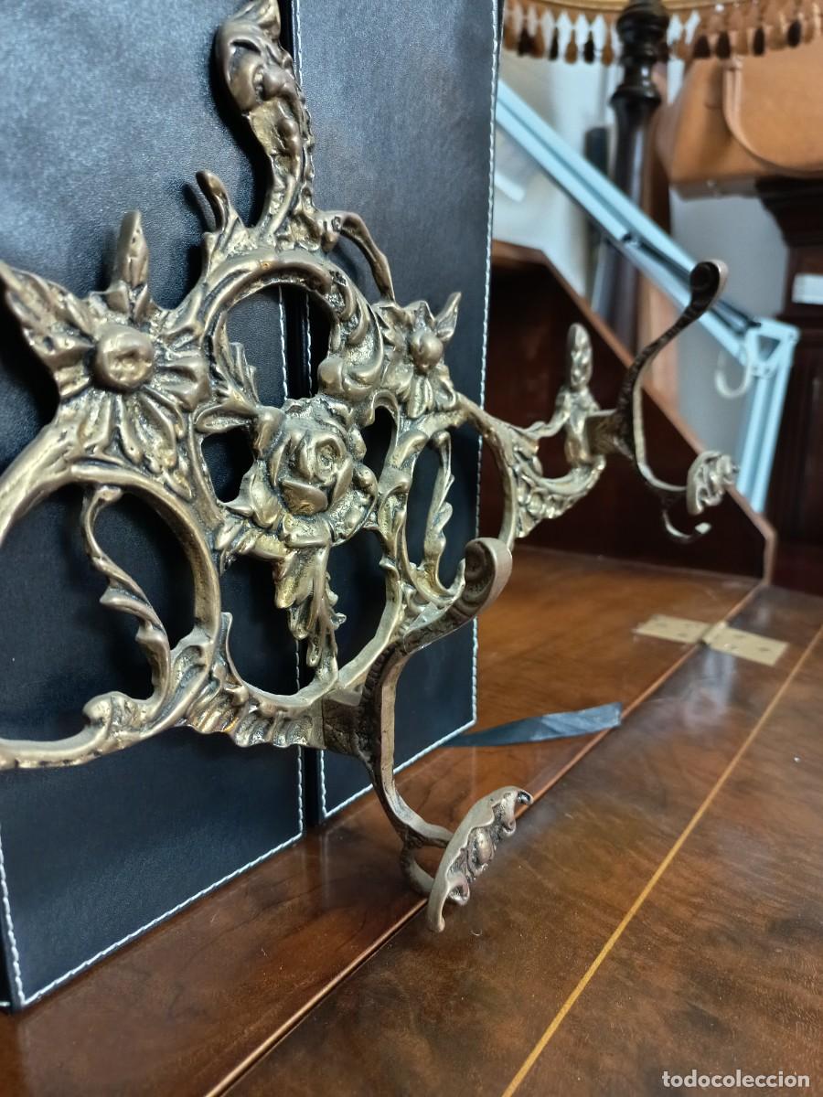 Vintage: Perchero Colgador vintage Bronce - Foto 7